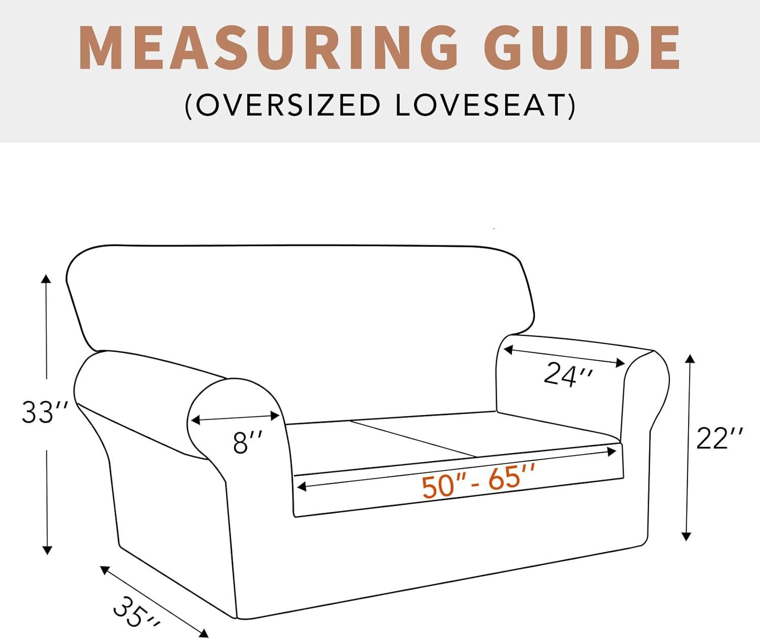 image:imageEasyGoing 100 Waterproof Chair Couch Cover Dual Waterproof Sofa Cover Stretch Jacquard Sofa Slipcover Leakproof Furniture Protector for Kids Pets Dog and Cat Chair ChocolateBlack