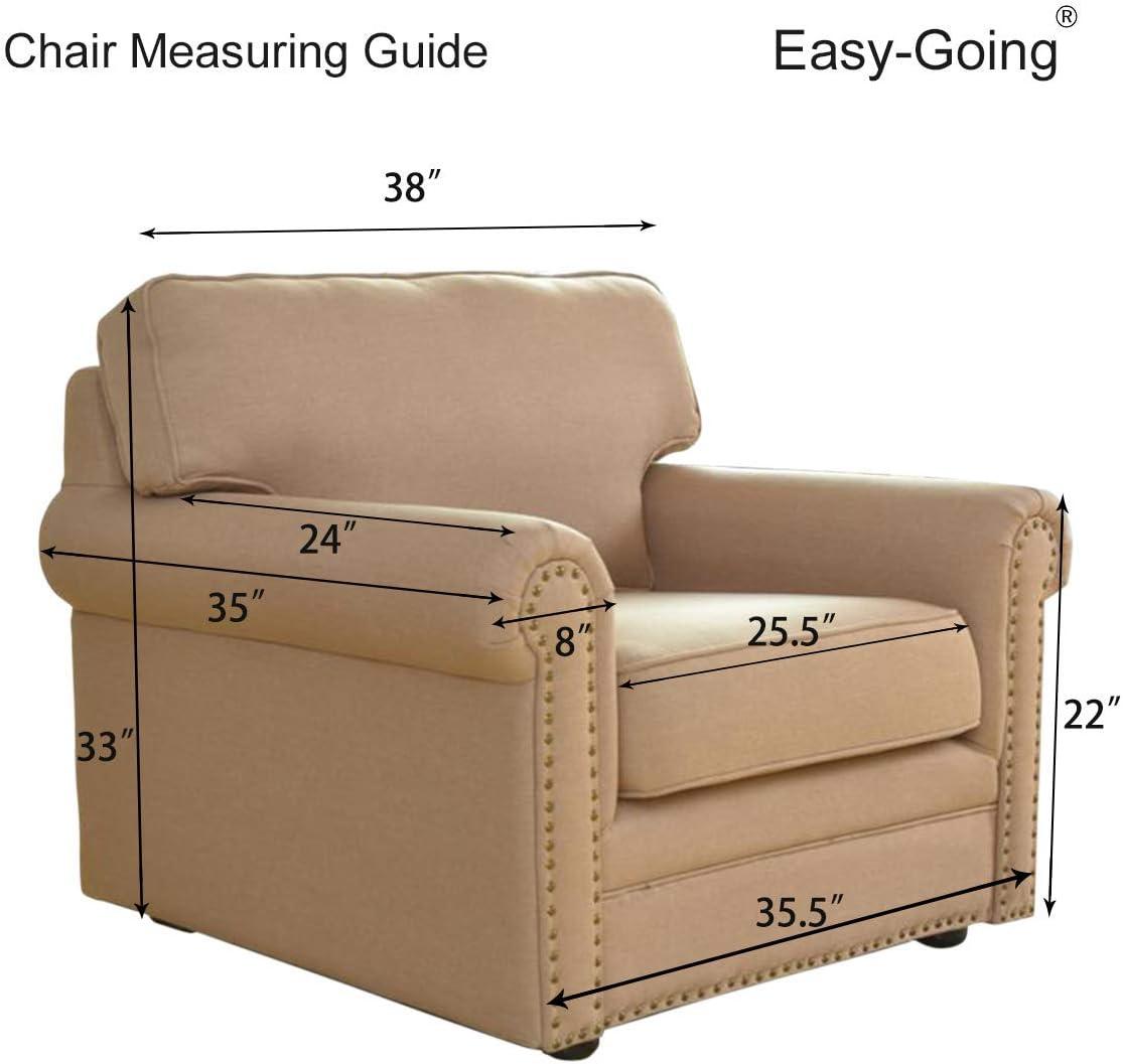 image:imageEasyGoing Reversible Oversized Couch Cover for 3 Cushion Couch Sofa Cover for Dogs Water Resistant Furniture Protector Cover with Foam Sticks for Pet Oversized Sofa GrayLight GrayLight GrayLight Gray