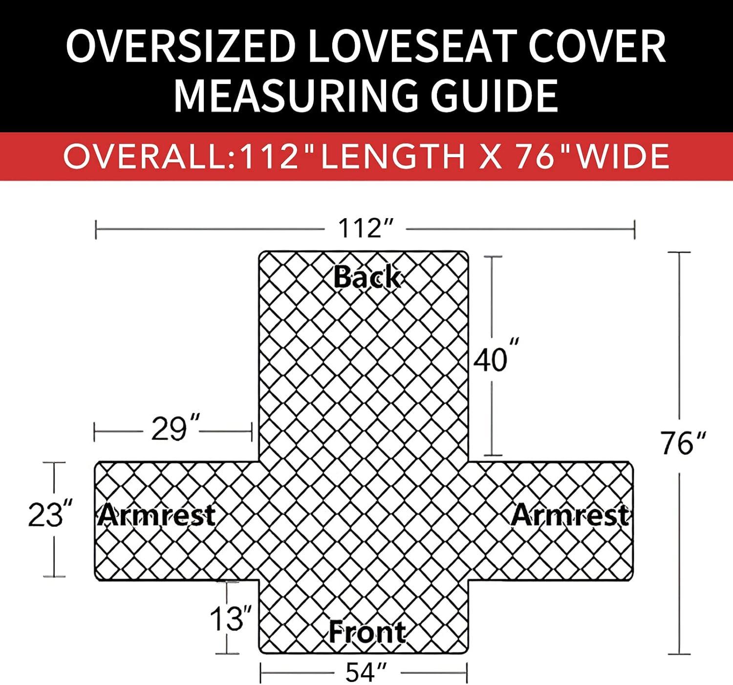 image:imageEasyGoing Reversible Oversized Couch Cover for 3 Cushion Couch Sofa Cover for Dogs Water Resistant Furniture Protector Cover with Foam Sticks for Pet Oversized Sofa GrayLight GrayDark BlueIvory