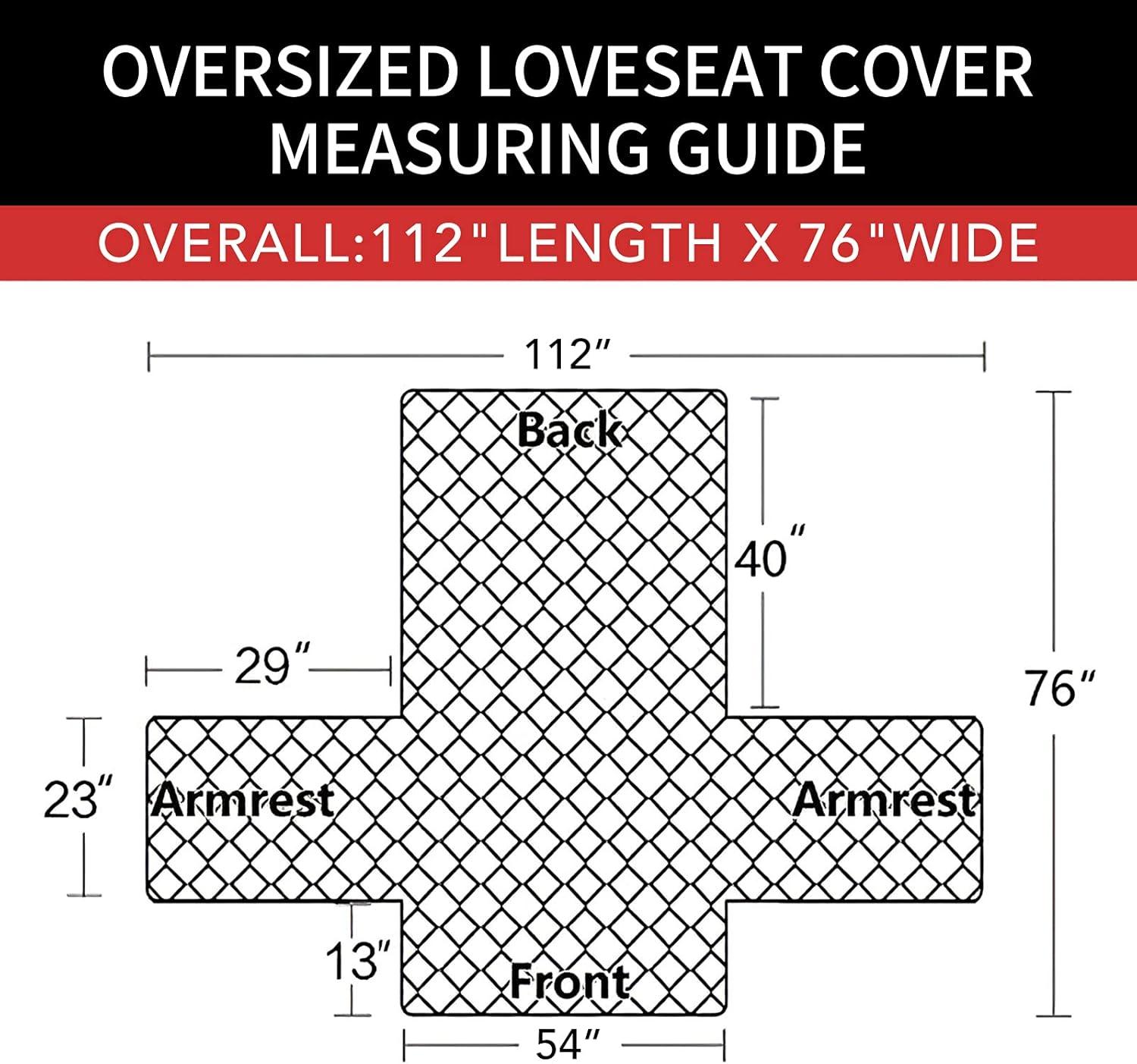 image:imageEasyGoing Reversible Oversized Couch Cover for 3 Cushion Couch Sofa Cover for Dogs Water Resistant Furniture Protector Cover with Foam Sticks for Pet Oversized Sofa GrayLight GrayChocolateBeige
