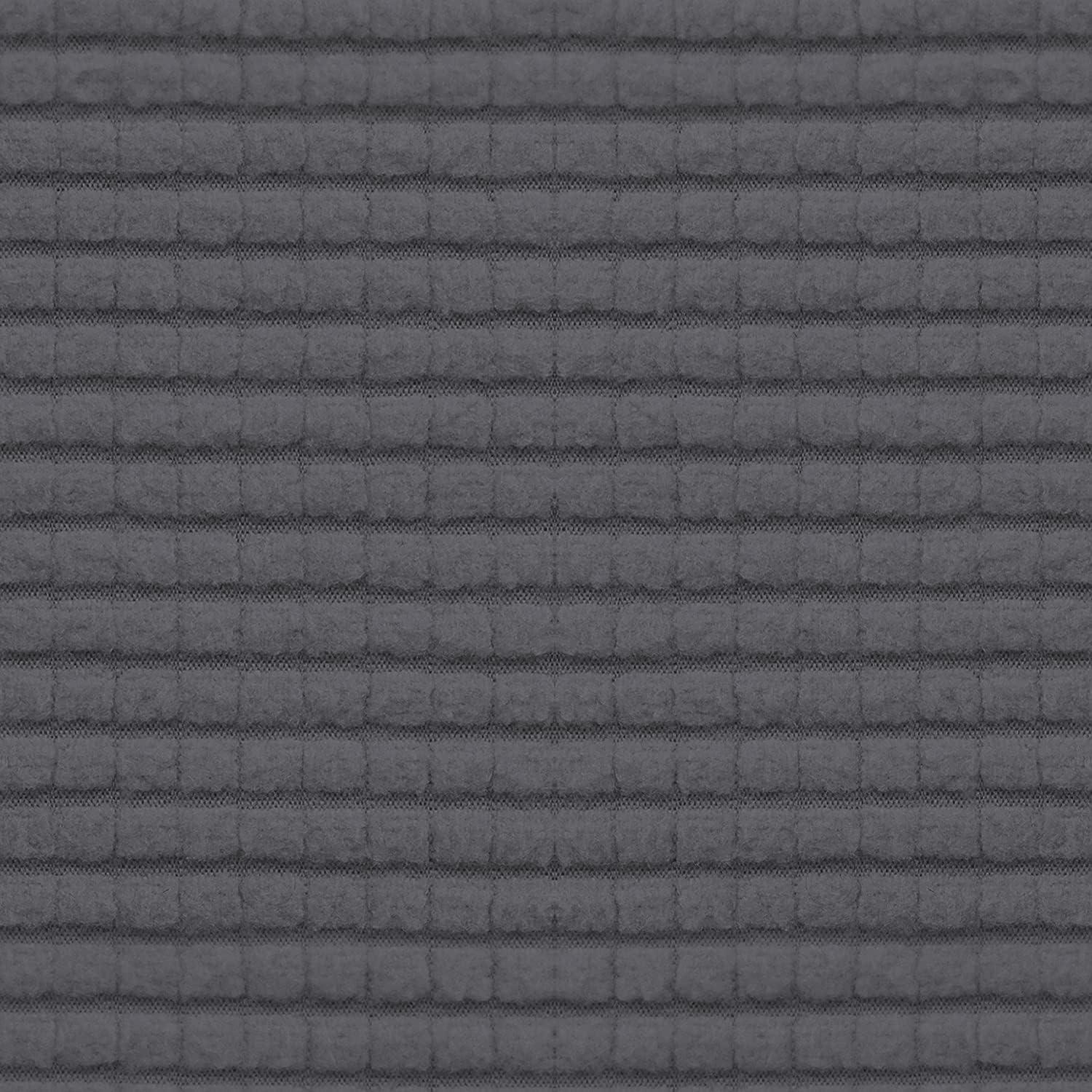 image:imageEasyGoing Stretch Sofa Slipcover 1Piece Sofa Cover Furniture Protector Couch Soft with Elastic Bottom for Kids Polyester Spandex Jacquard Fabric Small Checks Sofa Dark GrayGrey