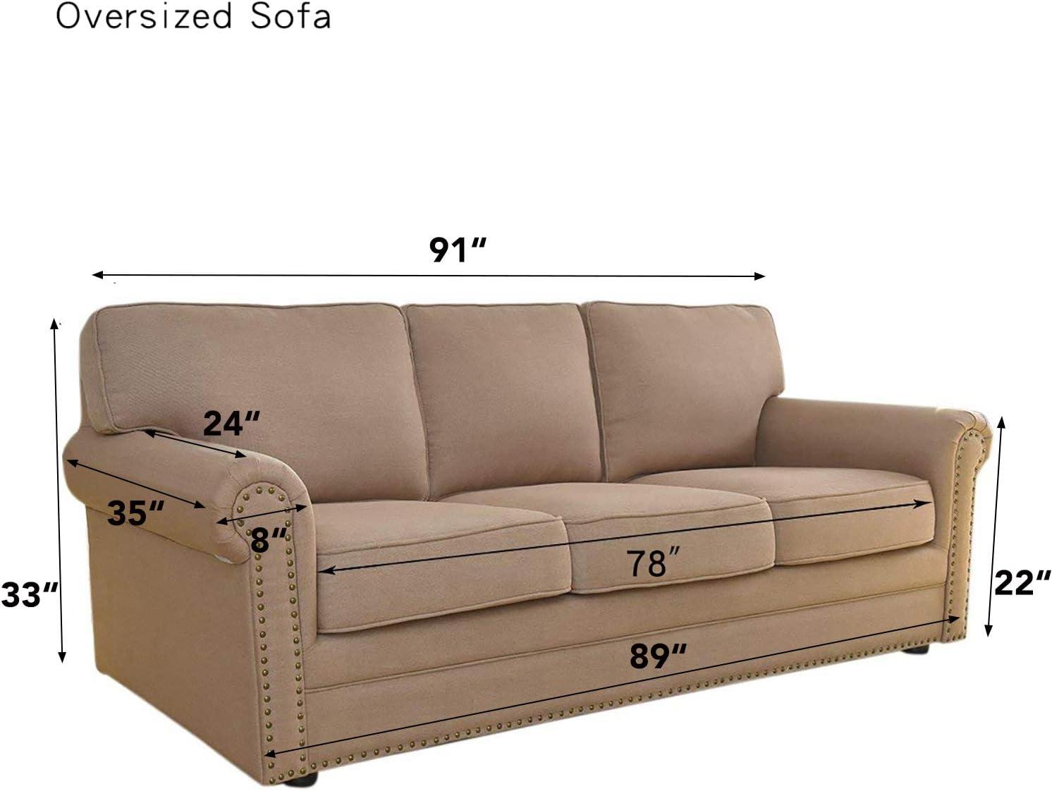 image:imageEasyGoing Stretch Sofa Slipcover 1Piece Sofa Cover Furniture Protector Couch Soft with Elastic Bottom for Kids Polyester Spandex Jacquard Fabric Small Checks Sofa Dark GrayDark Gray