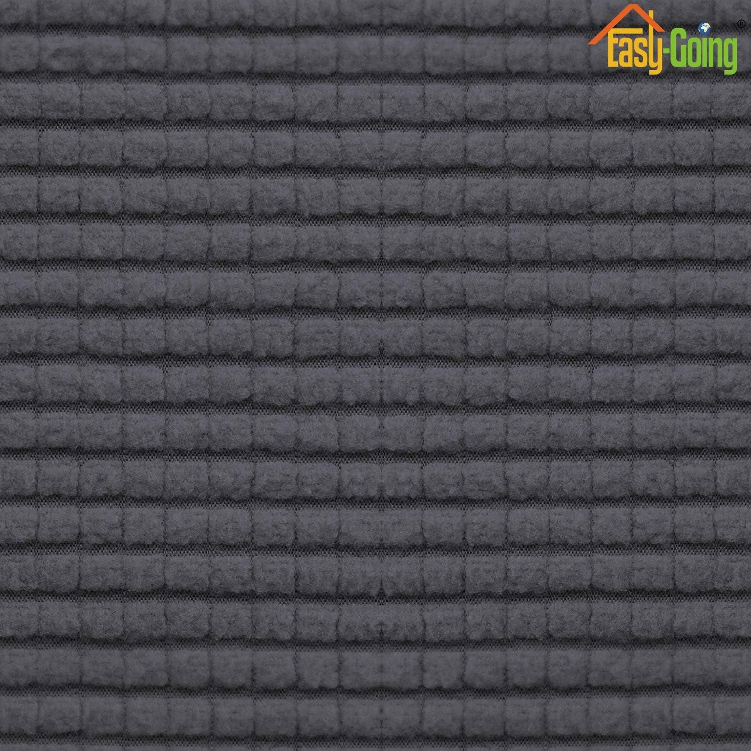 image:imageEasyGoing Stretch Sofa Slipcover 1Piece Sofa Cover Furniture Protector Couch Soft with Elastic Bottom for Kids Polyester Spandex Jacquard Fabric Small Checks Sofa Dark GrayDark Gray