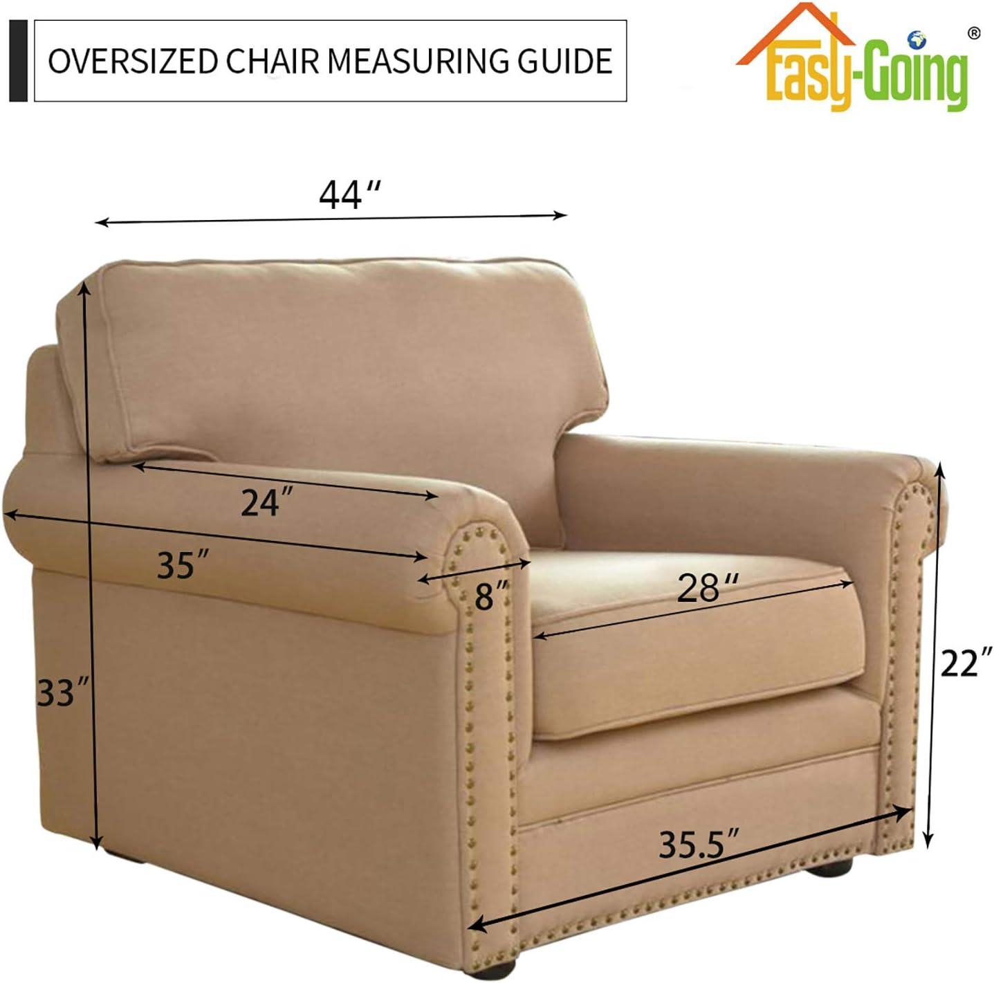 image:imageEasyGoing Stretch Sofa Slipcover 1Piece Sofa Cover Furniture Protector Couch Soft with Elastic Bottom for Kids Polyester Spandex Jacquard Fabric Small Checks Sofa Dark GrayDark Green