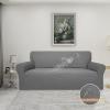 Easy-Going 100% Waterproof Chair Couch Cover, Dual Waterproof Sofa Cover, Stretch Jacquard Sofa Slipcover, Leakproof Furniture Protector for Kids, Pets, Dog and Cat (Chair, Chocolate)(Grey)