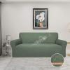 Easy-Going 100% Waterproof Chair Couch Cover, Dual Waterproof Sofa Cover, Stretch Jacquard Sofa Slipcover, Leakproof Furniture Protector for Kids, Pets, Dog and Cat (Chair, Chocolate)(Grayish Green)