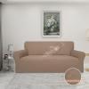 Easy-Going 100% Waterproof Chair Couch Cover, Dual Waterproof Sofa Cover, Stretch Jacquard Sofa Slipcover, Leakproof Furniture Protector for Kids, Pets, Dog and Cat (Chair, Chocolate)(Camel)