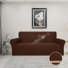 Easy-Going 100% Waterproof Chair Couch Cover, Dual Waterproof Sofa Cover, Stretch Jacquard Sofa Slipcover, Leakproof Furniture Protector for Kids, Pets, Dog and Cat (Chair, Chocolate)(Coffee)