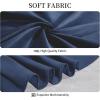 Easy-Going 6 Pack White Tablecloths 60×102 Inch for 6 Ft Rectangle Table, Washable Polyester Waterproof Stain Resistant Table Cloth, Decorative Table Cover for Kitchen, Dining Tables, Events(Navy)