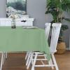 Easy-Going 6 Pack White Tablecloths 60×102 Inch for 6 Ft Rectangle Table, Washable Polyester Waterproof Stain Resistant Table Cloth, Decorative Table Cover for Kitchen, Dining Tables, Events(Sage Green)
