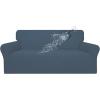 Easy-Going 100% Waterproof Chair Couch Cover, Dual Waterproof Sofa Cover, Stretch Jacquard Sofa Slipcover, Leakproof Furniture Protector for Kids, Pets, Dog and Cat (Chair, Chocolate)(Bluestone)