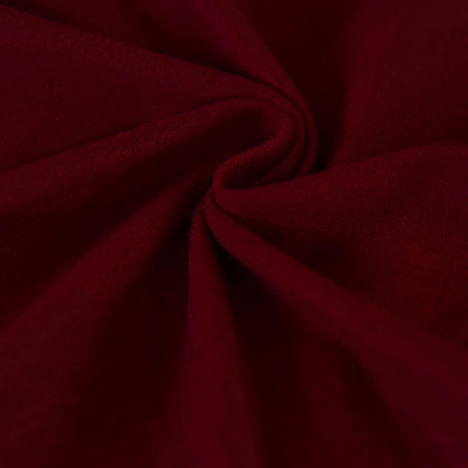 image:imageEasyGoing 2 Pieces Microfiber Stretch Chair Slipcover Spandex Soft Fitted Sofa Couch Cover Washable Furniture Protector with Elastic Bottom Kids Pet ChocolateWine