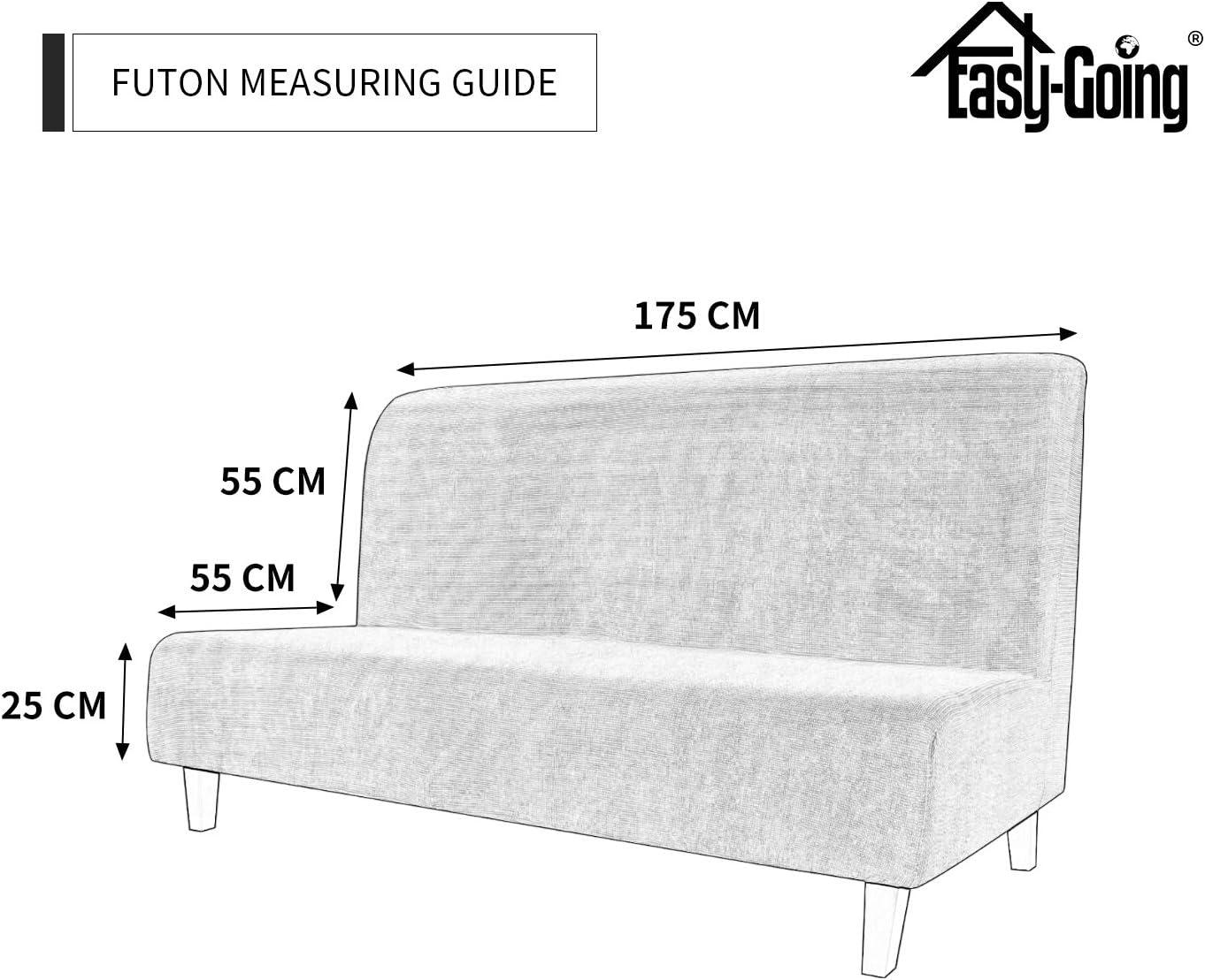 image:imageEasyGoing Fleece Stretch Sofa Slipcover Spandex NonSlip Soft Couch Sofa Cover Washable Furniture Protector with AntiSkid Foam and Elastic Bottom for Kids PetsLoveseat Dark GrayBrown