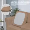 Easy-Going 2 Pieces Microfiber Stretch Chair Slipcover – Spandex Soft Fitted Sofa Couch Cover Washable Furniture Protector with Elastic Bottom Kids Pet Chocolate(Camel)