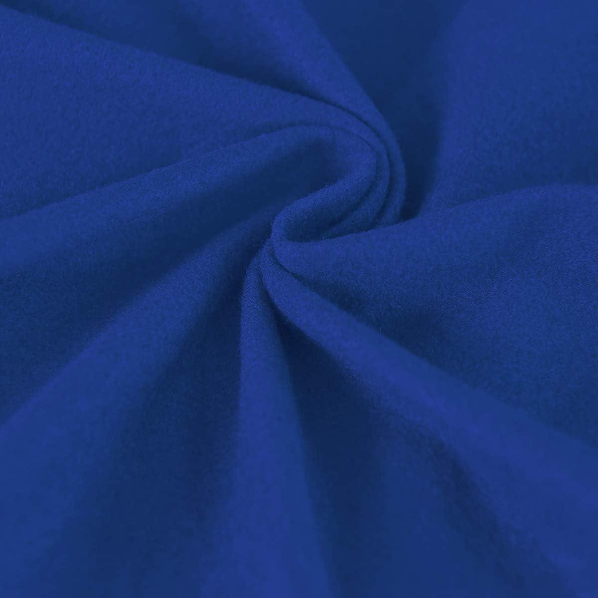 image:imageEasyGoing 2 Pieces Microfiber Stretch Sofa Slipcover Spandex Soft Fitted Sofa Couch Cover Washable Furniture Protector with Elastic Bottom KidsPet Oversized Sofa Dark GrayClassicblue