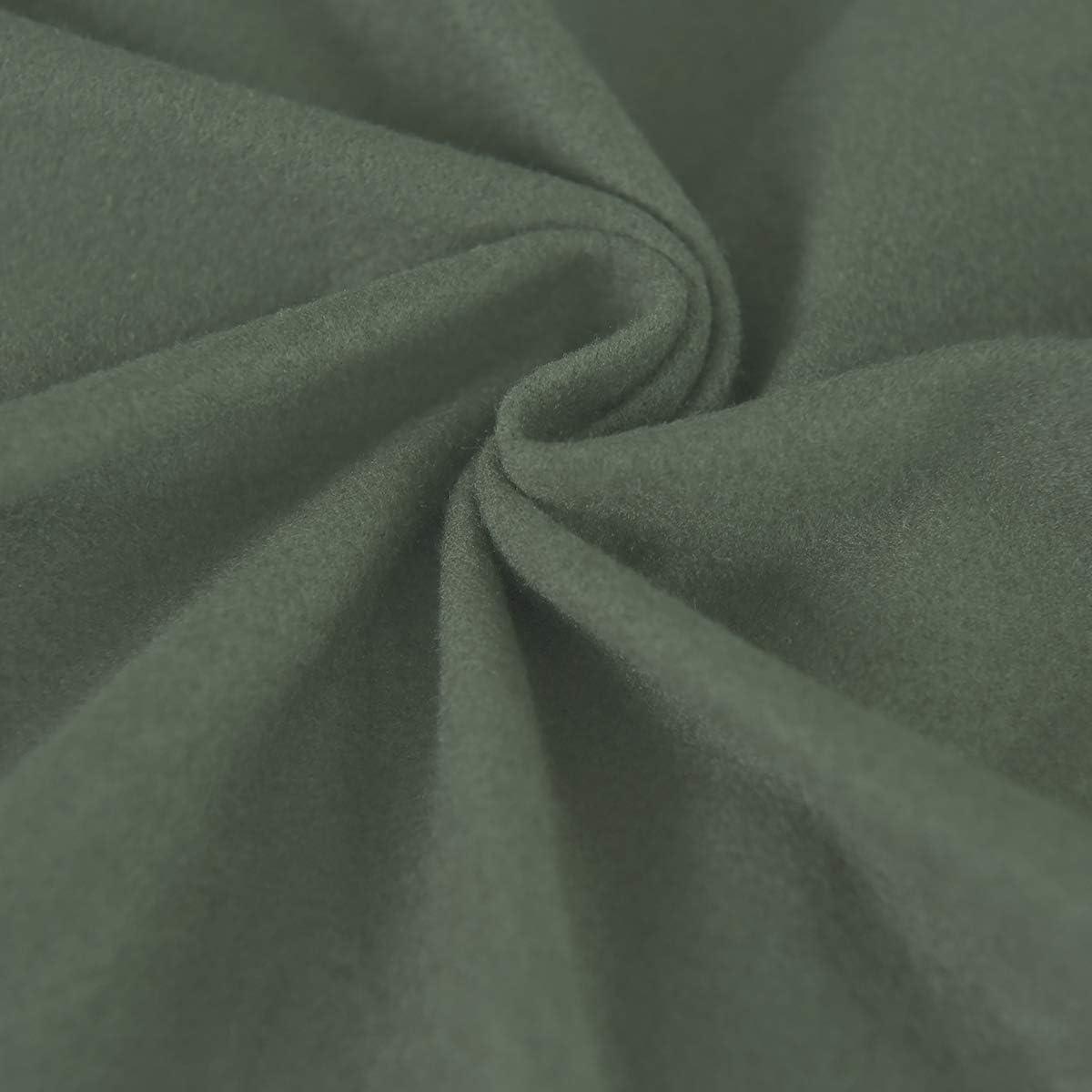 image:imageEasyGoing 2 Pieces Microfiber Stretch Sofa Slipcover Spandex Soft Fitted Sofa Couch Cover Washable Furniture Protector with Elastic Bottom KidsPet Oversized Sofa Light GrayGreyishgreen