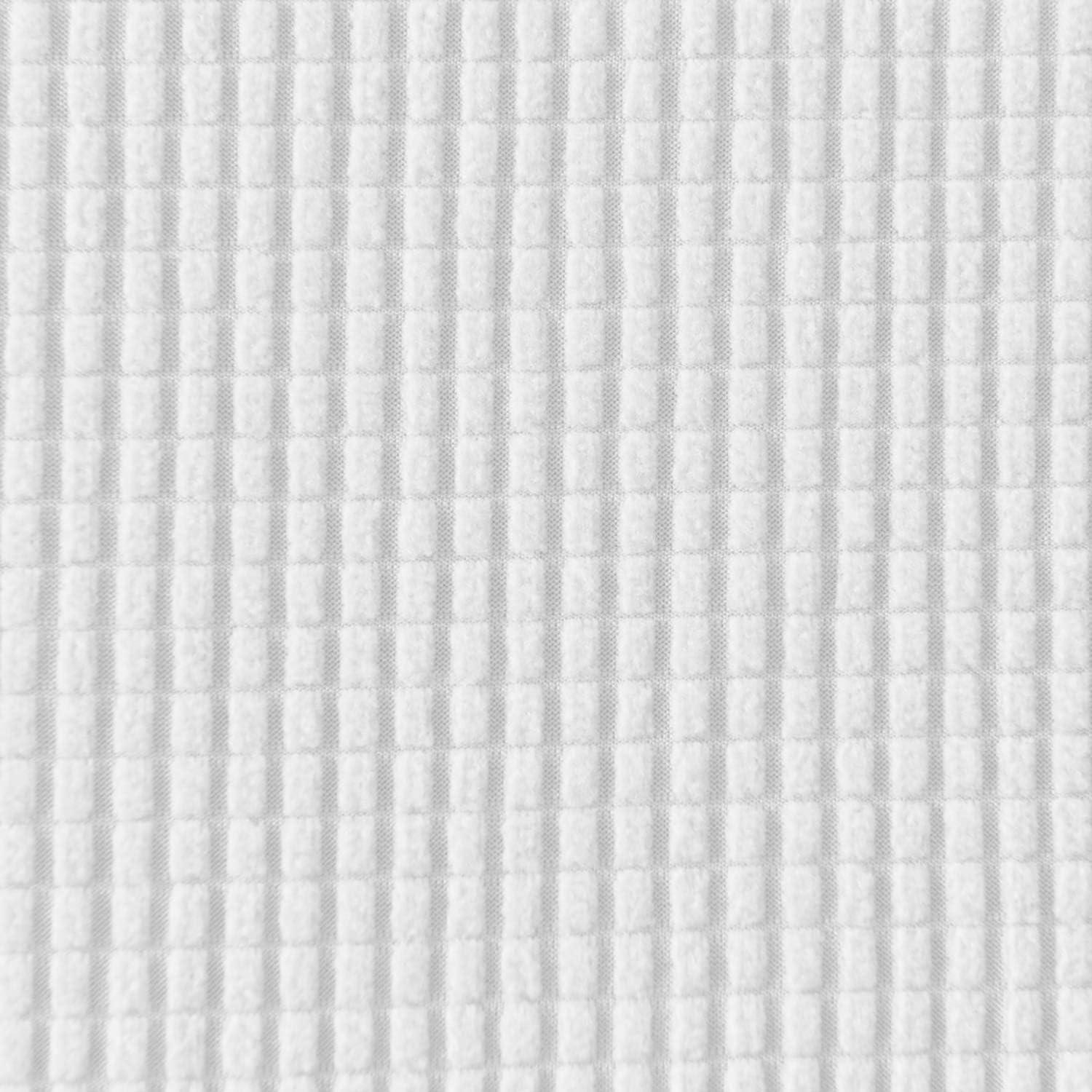 image:imageEasyGoing 8 Pieces Recliner Sofa Stretch Sofa Slipcover Sofa Cover Furniture Protector Couch Soft with Elastic Bottom Kids Spandex Jacquard Fabric Small Checks Dark GraySnow White