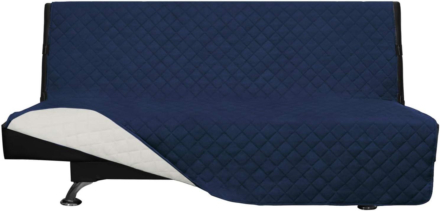image:imageEasyGoing Reversible Oversized Couch Cover for 3 Cushion Couch Sofa Cover for Dogs Water Resistant Furniture Protector Cover with Foam Sticks for Pet Oversized Sofa GrayLight GrayNavyIvory