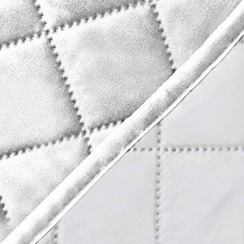 image:imageEasyGoing Reversible Oversized Couch Cover for 3 Cushion Couch Sofa Cover for Dogs Water Resistant Furniture Protector Cover with Foam Sticks for Pet Oversized Sofa GrayLight GrayWhiteWhite