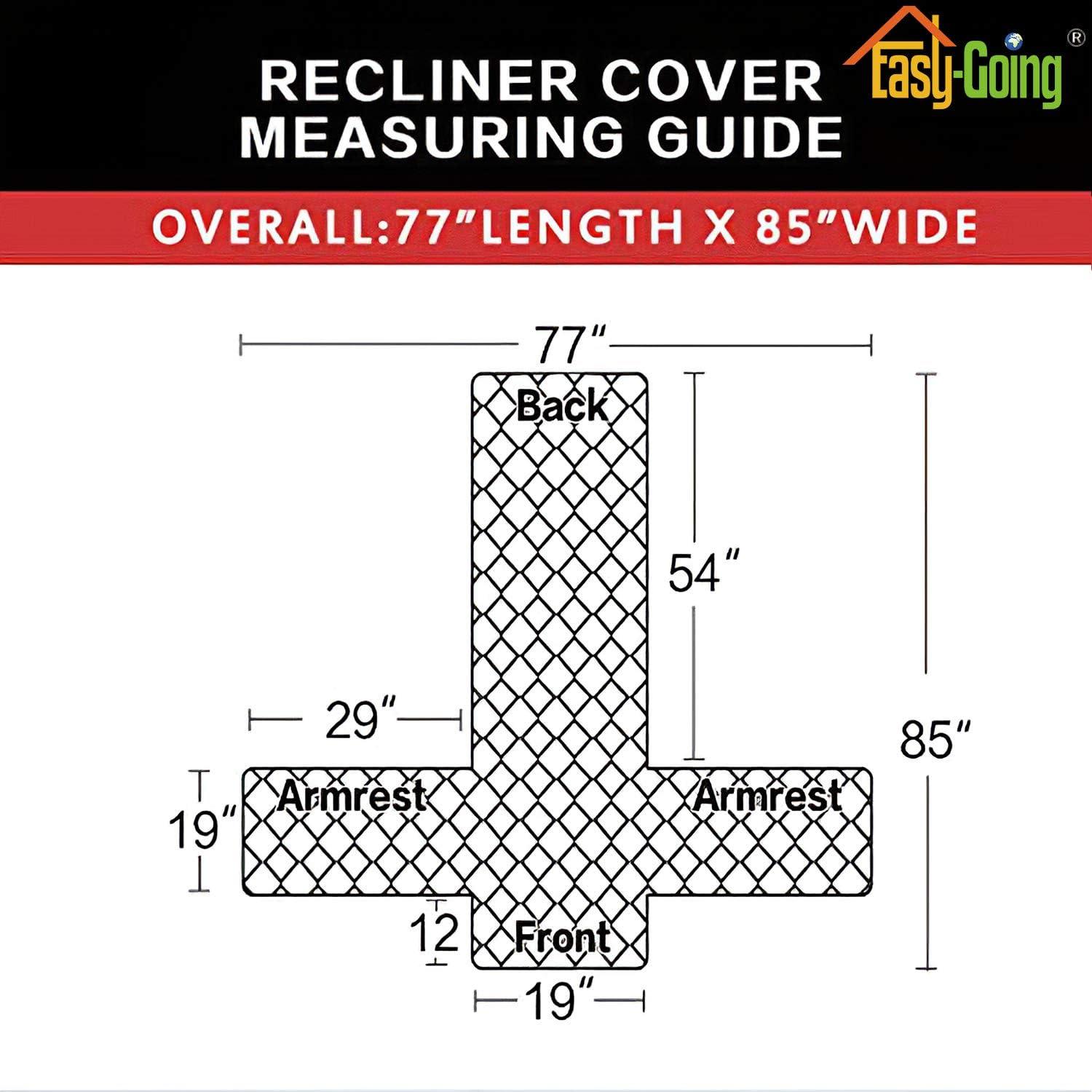 image:imageEasyGoing Reversible Oversized Couch Cover for 3 Cushion Couch Sofa Cover for Dogs Water Resistant Furniture Protector Cover with Foam Sticks for Pet Oversized Sofa GrayLight GrayWhiteWhite