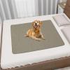 Easy-Going 100% Waterproof Dog Bed Cover, Non-Slip Pet Blanket for Furniture, Washable Couch Cover, Repleasement Sofa Cover (68×82 in,Gray)(Beige)