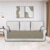 Easy-Going 100% Waterproof Dog Bed Cover, Non-Slip Pet Blanket for Furniture, Washable Couch Cover, Repleasement Sofa Cover (68×82 in,Gray)(Beige)