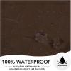 Easy-Going 100% Waterproof Dog Bed Cover, Non-Slip Pet Blanket for Furniture, Washable Couch Cover, Repleasement Sofa Cover (68×82 in,Gray)(Coffee)