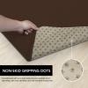 Easy-Going 100% Waterproof Dog Bed Cover, Non-Slip Pet Blanket for Furniture, Washable Couch Cover, Repleasement Sofa Cover (68×82 in,Gray)(Coffee)