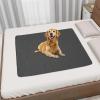 Easy-Going 100% Waterproof Dog Bed Cover, Non-Slip Pet Blanket for Furniture, Washable Couch Cover, Repleasement Sofa Cover (68×82 in,Gray)(Dark Gray)