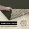 Easy-Going 100% Waterproof Dog Bed Cover, Non-Slip Pet Blanket for Furniture, Washable Couch Cover, Repleasement Sofa Cover (68×82 in,Gray)(Dark Green)
