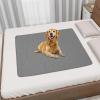 Easy-Going 100% Waterproof Dog Bed Cover, Non-Slip Pet Blanket for Furniture, Washable Couch Cover, Repleasement Sofa Cover (68×82 in,Gray)(Gray)