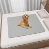 Easy-Going 100% Waterproof Dog Bed Cover, Non-Slip Pet Blanket for Furniture, Washable Couch Cover, Repleasement Sofa Cover (68×82 in,Gray)(Light Gray)