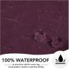 Easy-Going 100% Waterproof Dog Bed Cover, Non-Slip Pet Blanket for Furniture, Washable Couch Cover, Repleasement Sofa Cover (68×82 in,Gray)(Wine)