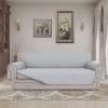 Easy-Going Reversible Oversized Couch Cover for 3 Cushion Couch Sofa Cover for Dogs Water Resistant Furniture Protector Cover with Foam Sticks for Pet (Oversized Sofa, Gray/Light Gray)(Light Gray/Light Gray)