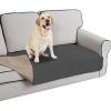 Easy-Going 100% Waterproof Dog Bed Cover, Non-Slip Pet Blanket for Furniture, Washable Couch Cover, Repleasement Sofa Cover (68×82 in,Gray)(Dark Gray)