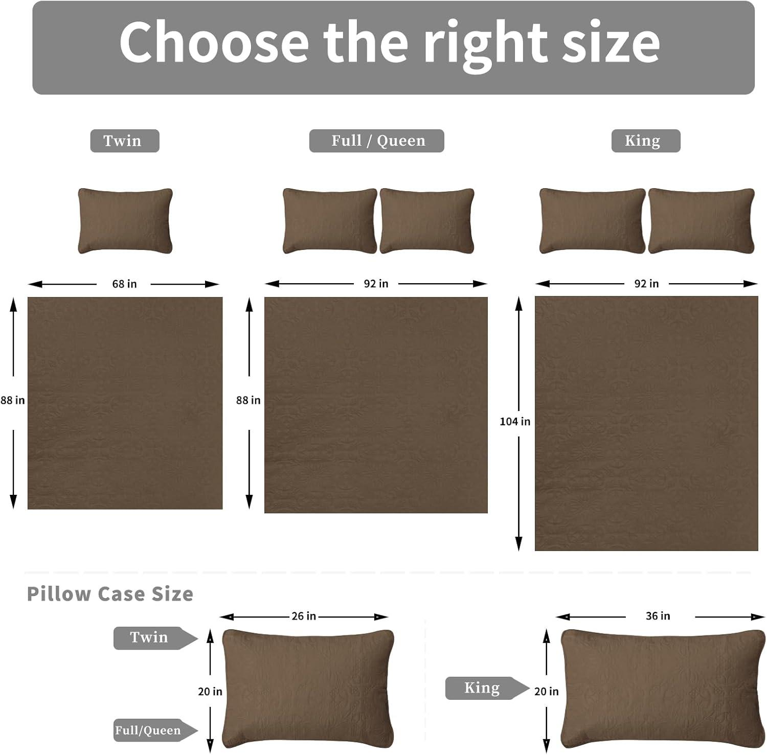 image:imageEasyGoing FullQueen Size Reversible Quilt Set with 1 Quilt and 2 Pillow Shams Soft Bed Quilt Cover Lightweight Microfiber Bedspread Water and Stain Resistant GrayLight GrayDamaskcamelIvory