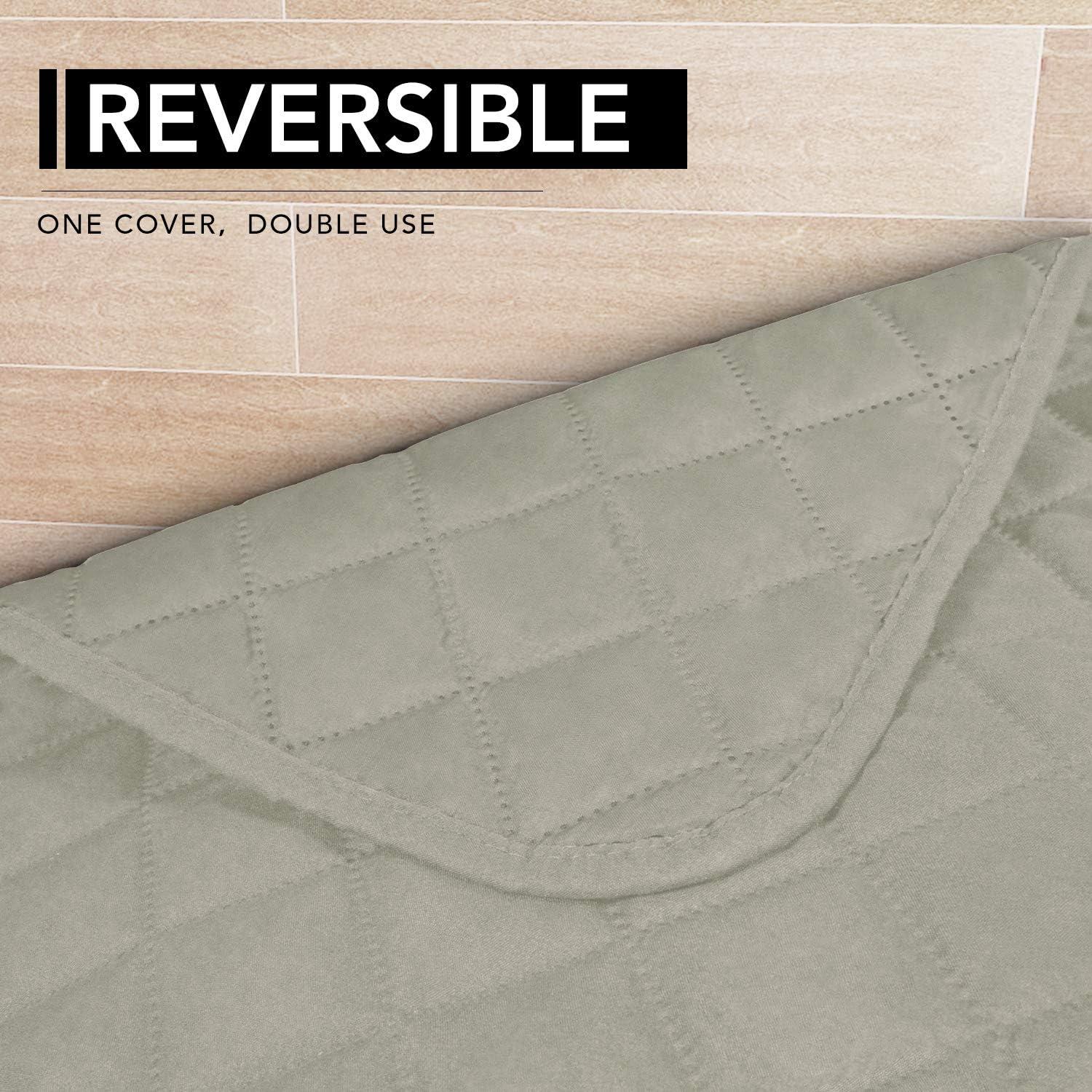 image:imageEasyGoing Sectional Couch Covers for Dogs L Shape Sofa Cover Reversible Sofa Slipcover Chaise Lounge Cover Furniture Protector Cover for Pets Dog Cat Large Dark GrayDark GrayBeigeBeige