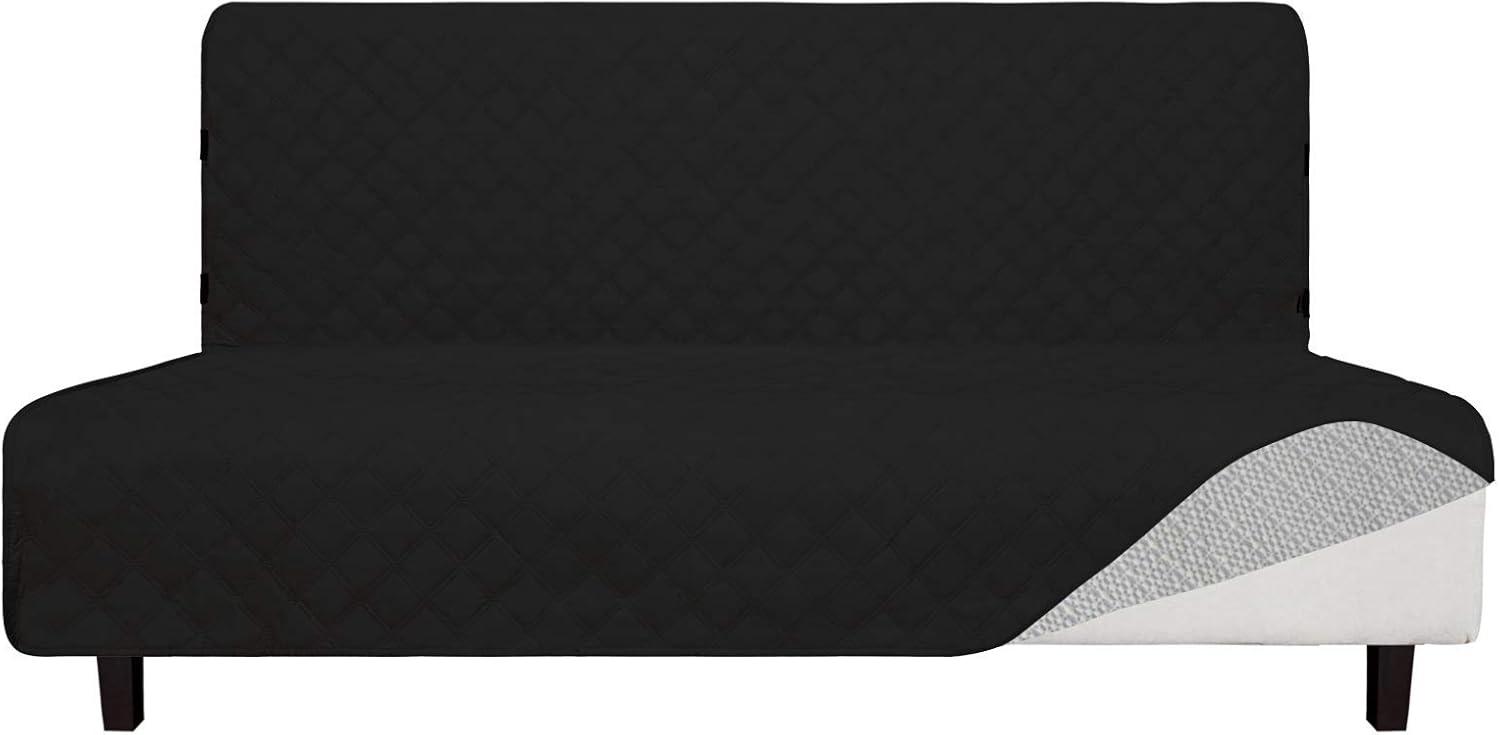 image:imageEasyGoing Sofa Slipcover Waterproof Couch Cover for 3 Cushion Couch Sofa Cover Furniture Protector Cover Pets Covers Washable NonSlip Fabric Pets Kids Children Dog Cat Sofa ChocolateBlack