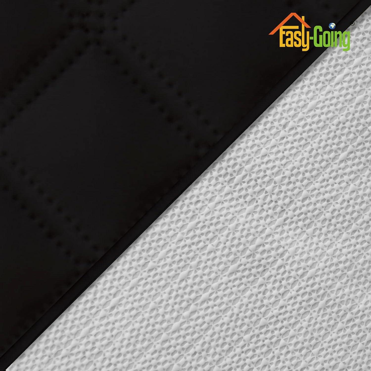 image:imageEasyGoing Sofa Slipcover Waterproof Couch Cover for 3 Cushion Couch Sofa Cover Furniture Protector Cover Pets Covers Washable NonSlip Fabric Pets Kids Children Dog Cat Sofa ChocolateBlack