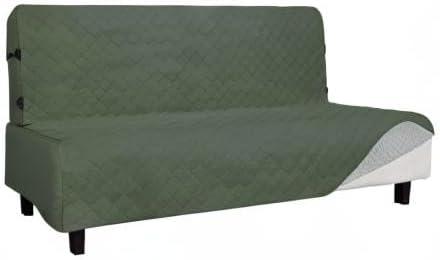 image:imageEasyGoing Sofa Slipcover Waterproof Couch Cover for 3 Cushion Couch Sofa Cover Furniture Protector Cover Pets Covers Washable NonSlip Fabric Pets Kids Children Dog Cat Sofa ChocolateGreyish Green