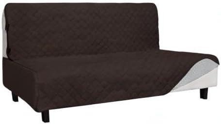 image:imageEasyGoing Sofa Slipcover Waterproof Couch Cover for 3 Cushion Couch Sofa Cover Furniture Protector Cover Pets Covers Washable NonSlip Fabric Pets Kids Children Dog Cat Sofa ChocolateChocolate