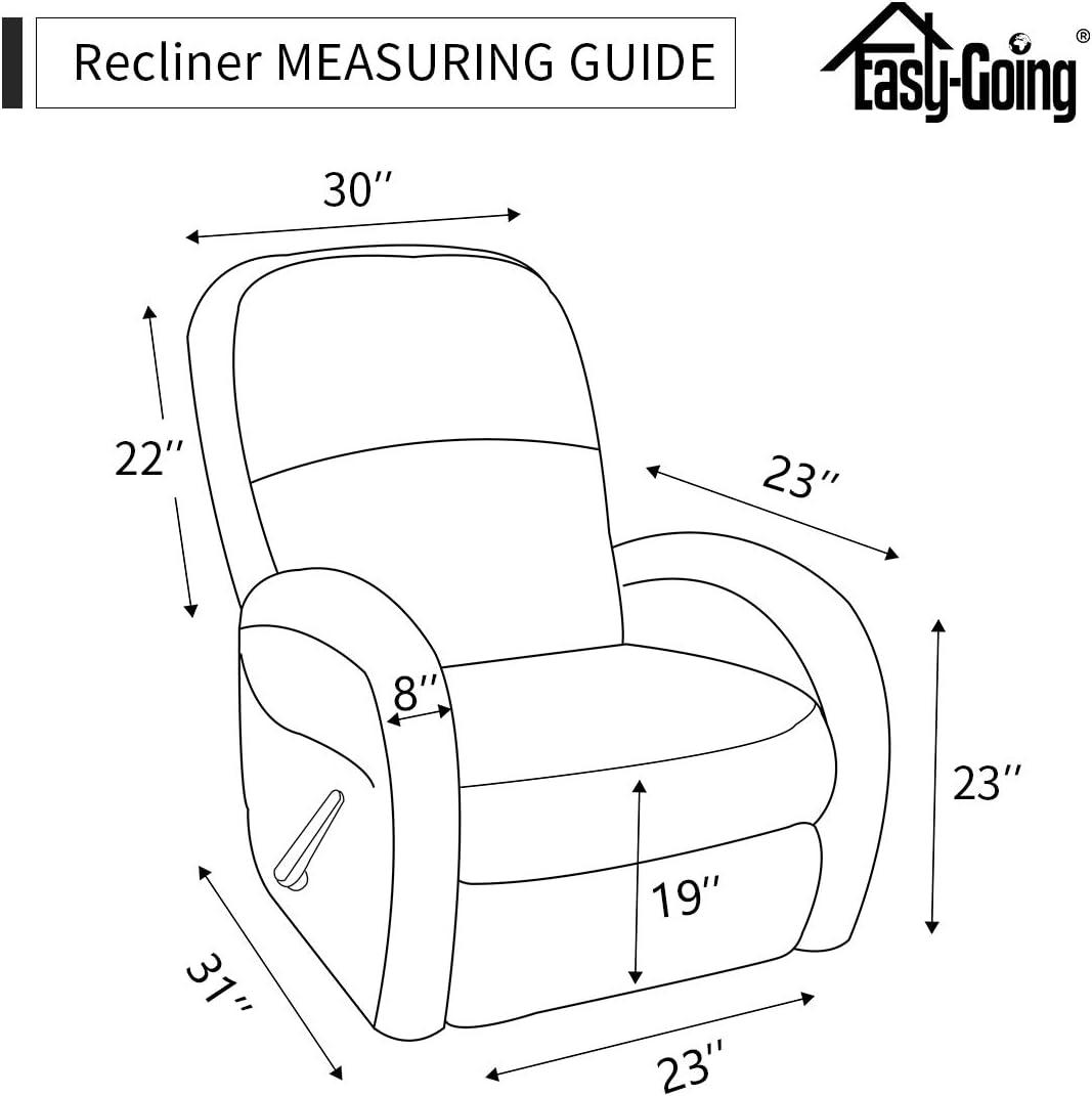 image:imageEasyGoing Sofa Slipcover Waterproof Couch Cover for 3 Cushion Couch Sofa Cover Furniture Protector Cover Pets Covers Washable NonSlip Fabric Pets Kids Children Dog Cat Sofa ChocolateNavy