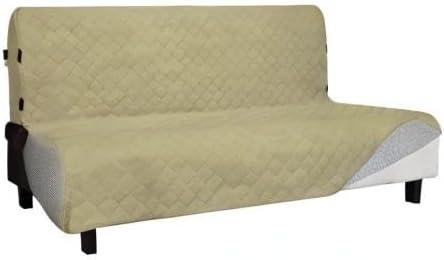 image:imageEasyGoing Sofa Slipcover Waterproof Couch Cover for 3 Cushion Couch Sofa Cover Furniture Protector Cover Pets Covers Washable NonSlip Fabric Pets Kids Children Dog Cat Sofa ChocolateSand
