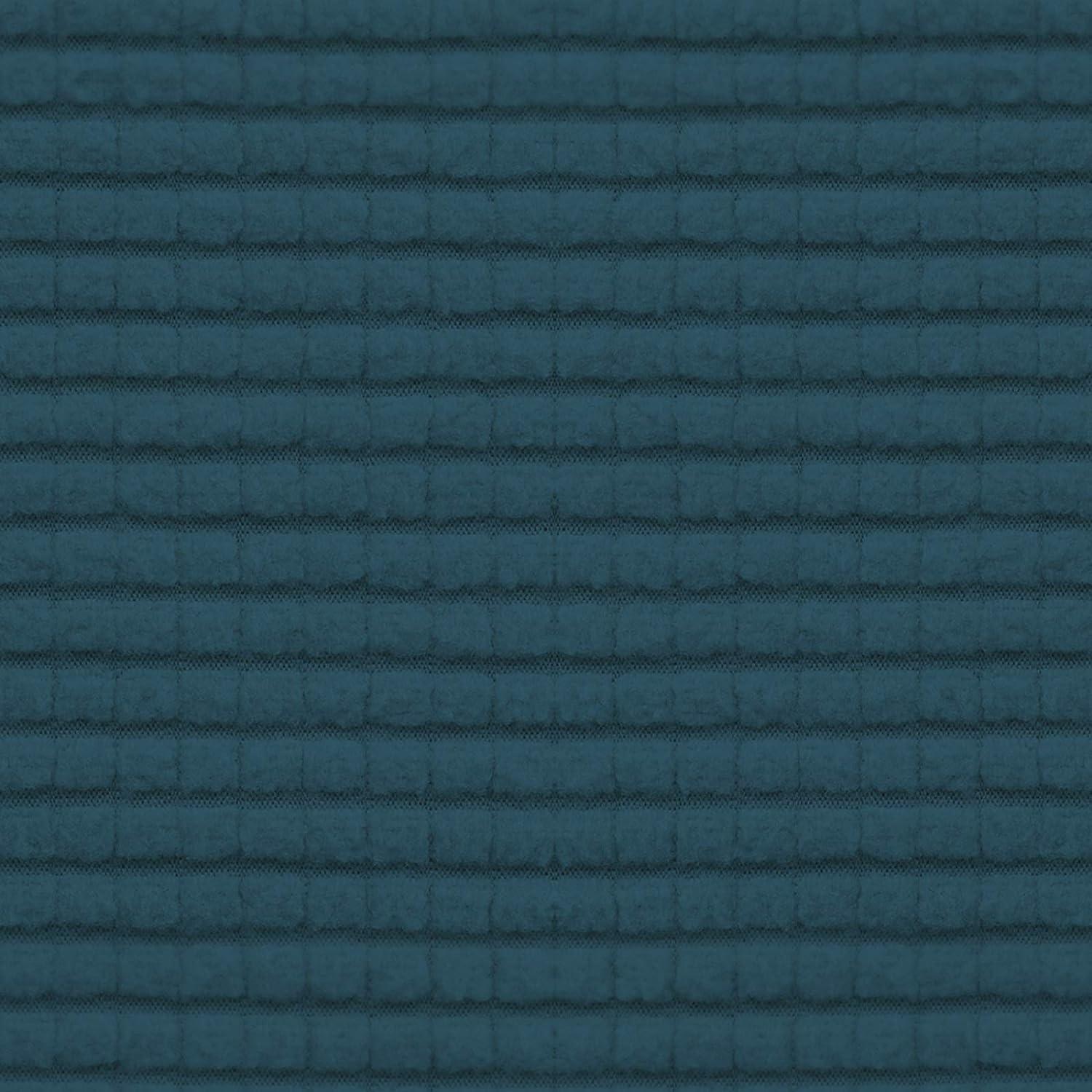image:imageEasyGoing Stretch 4 Pieces Couch Cushion Covers for Sectional Sofa LeftRight L Shape Chaise Lounge Sofa Seat slipcover AntiSlip Sofa Cover Soft 3 Seater 1 Chaise Dark GrayDeep Teal