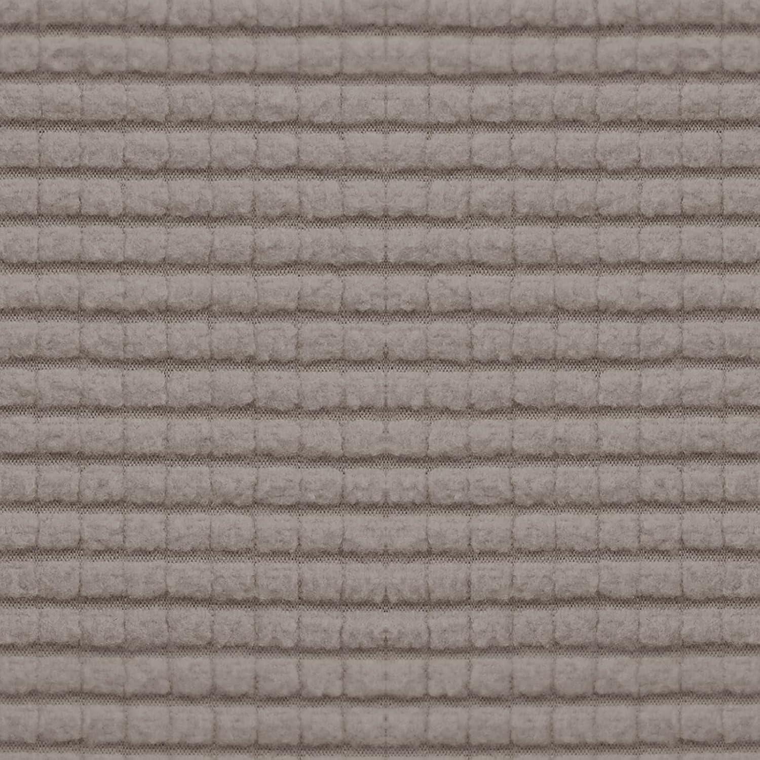 image:imageEasyGoing Stretch 4 Pieces Couch Cushion Covers for Sectional Sofa LeftRight L Shape Chaise Lounge Sofa Seat slipcover AntiSlip Sofa Cover Soft 3 Seater 1 Chaise Dark GrayTaupe