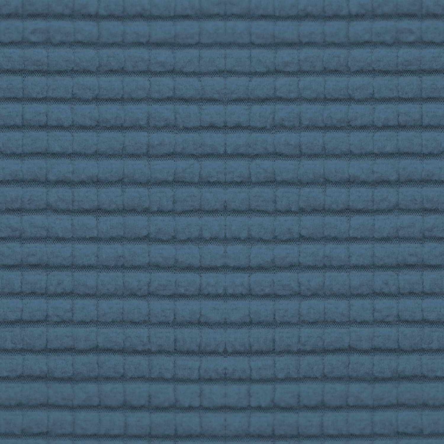 image:imageEasyGoing Stretch 4 Pieces Couch Cushion Covers for Sectional Sofa LeftRight L Shape Chaise Lounge Sofa Seat slipcover AntiSlip Sofa Cover Soft 3 Seater 1 Chaise Dark GrayBluestone