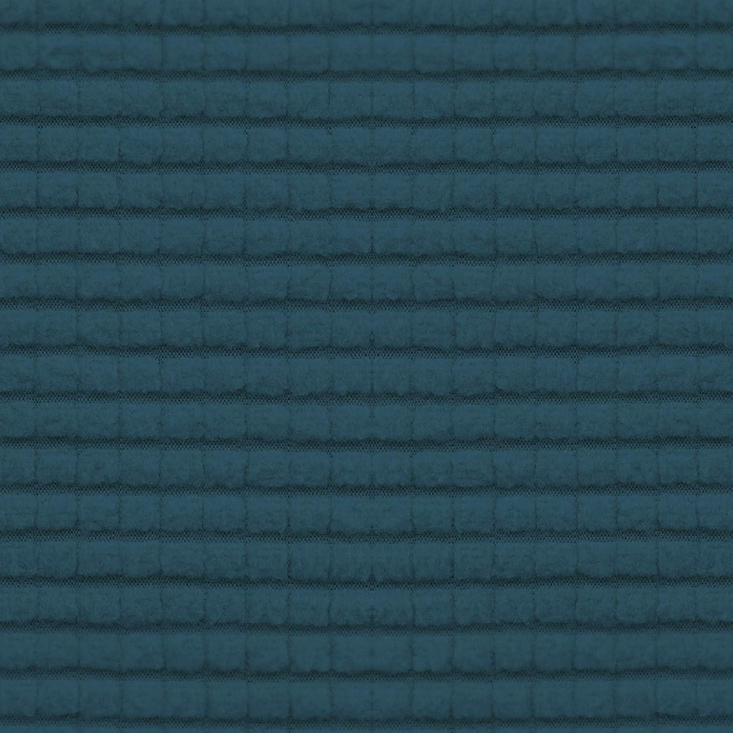 image:imageEasyGoing Stretch Wingback Chair Sofa Slipcover 1Piece Sofa Cover Furniture Protector Couch Soft with Elastic Bottom Spandex Jacquard Fabric Small ChecksWing ChairCamelDeep Teal