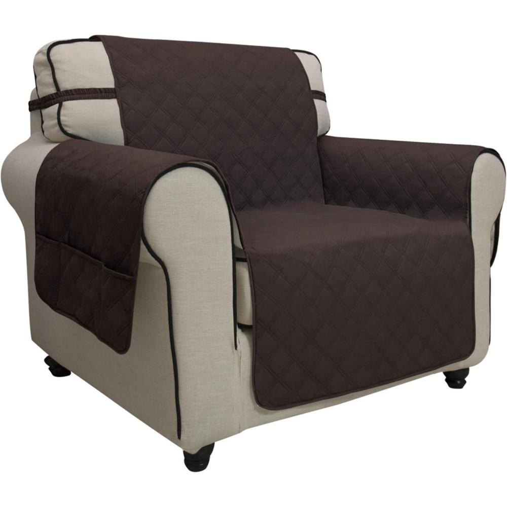 image:imageEasyGoing Sofa Slipcover Waterproof Couch Cover for 3 Cushion Couch Sofa Cover Furniture Protector Cover Pets Covers Washable NonSlip Fabric Pets Kids Children Dog Cat Sofa ChocolateChocolate