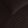 Easy-Going Full/Queen Size Reversible Quilt Set with 1 Quilt and 2 Pillow Shams, Soft Bed Quilt Cover, Lightweight Microfiber Bedspread, Water and Stain Resistant, Gray/Light Gray(Chocolate/Beige)