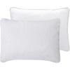 Easy-Going Full/Queen Size Reversible Quilt Set with 1 Quilt and 2 Pillow Shams, Soft Bed Quilt Cover, Lightweight Microfiber Bedspread, Water and Stain Resistant, Gray/Light Gray(Olive Leaf-white/White)